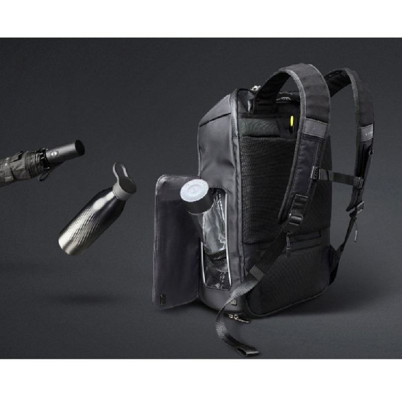 Водостойкий антикражный рюкзак FlipPack для ноутбука 15.6", черный. Артикул о230116