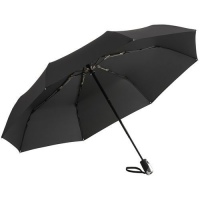 Зонт складной Steel, черный. Артикул р13579.30