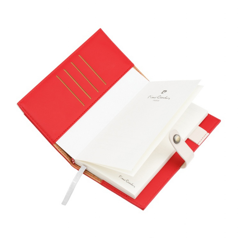 Записная книжка, A6, Pierre Cardin, красная. Артикул о421369