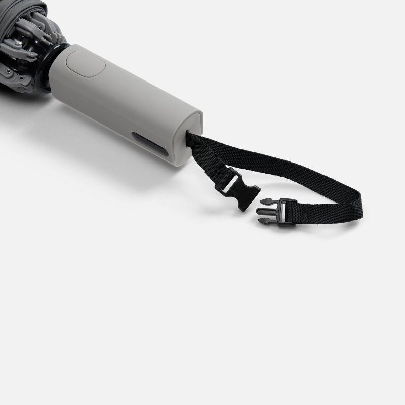 Зонт-автомат обратного сложения Easyroll, бежевый, серый, черный. Артикул р22323