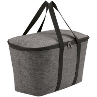 Термосумка Coolerbag Twist, серый меланж, синий меланж. Артикул р13414