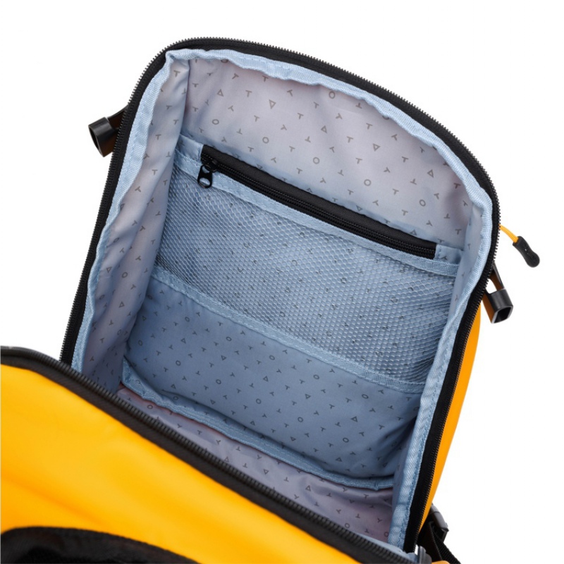 Рюкзак «РИТМ», желтый, черный. Артикул о73541, 73610