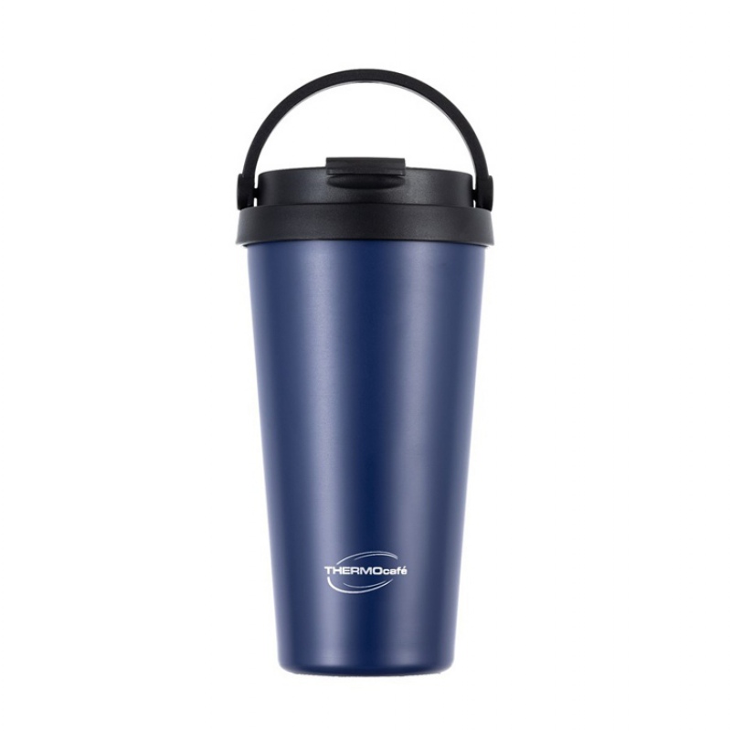 Термокружка THERMOcafe «TCCM-500KA», 500 мл, лазурный, синий, серый. Артикул о17070