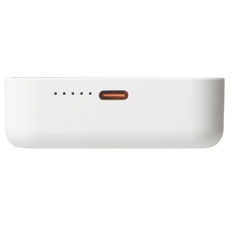 Беспроводной магнитный внешний аккумулятор с QC\PD «MagnifIQ», 10000 мАч, 15 Вт, черный, белый. Артикул о59712